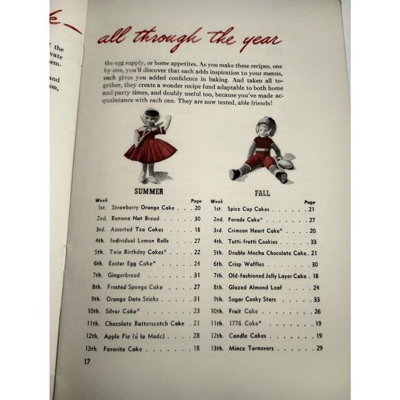 Vintage Cook Book Time For a Party A Hostess Book of Baking Recipes (bb2) - Picture 10 of 10
